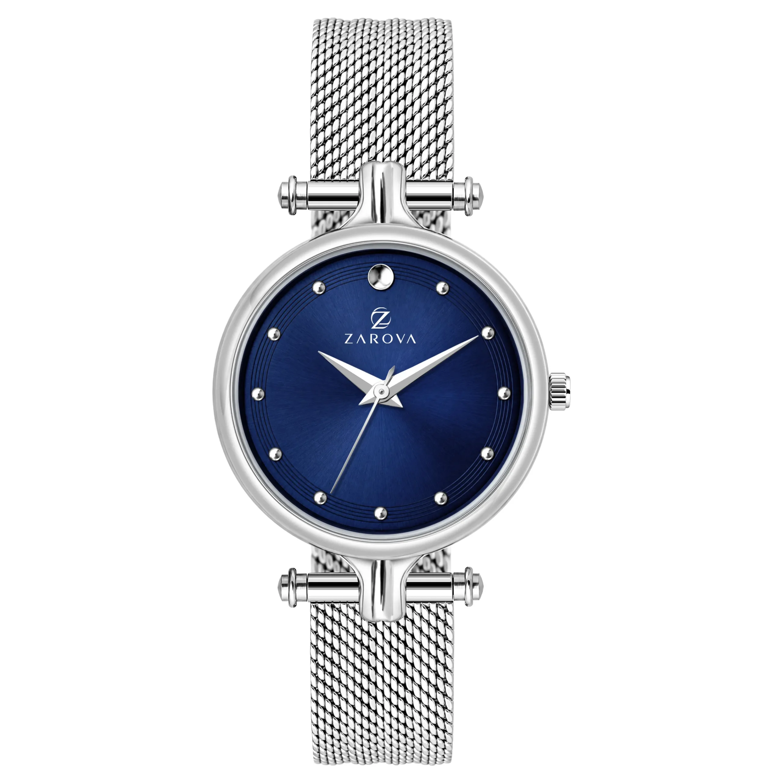 Zarova Silver Flex Mesh Chain