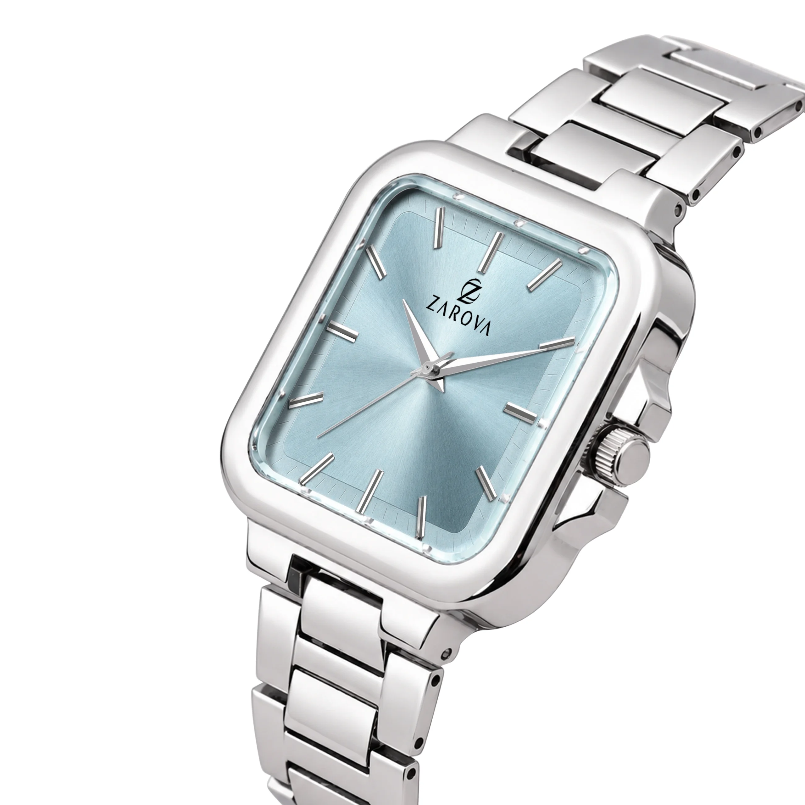 Square Mens Watches Blue Dial - Image 2