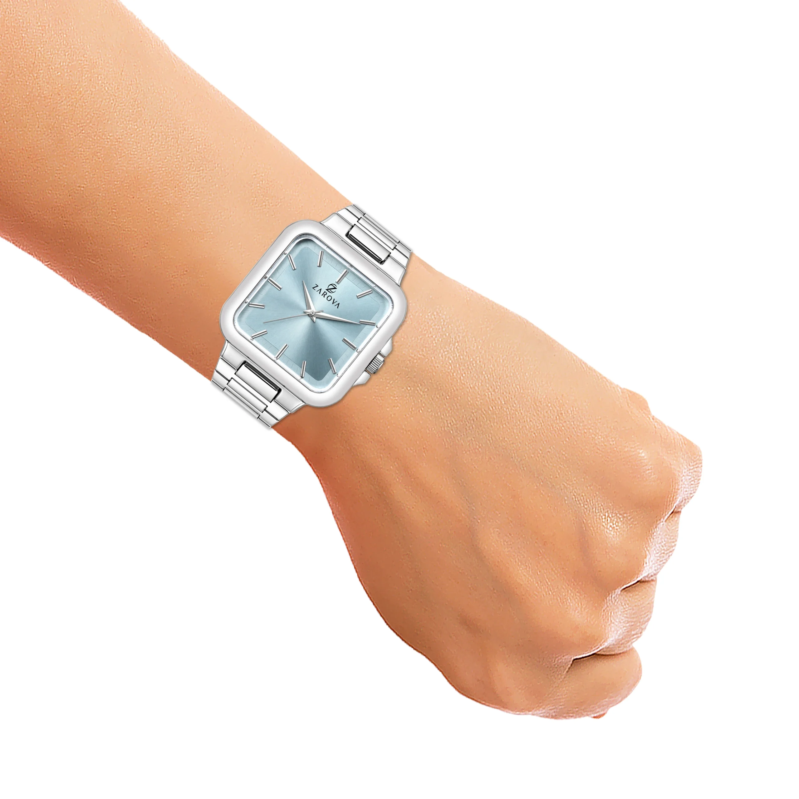 Square Mens Watches Blue Dial - Image 5